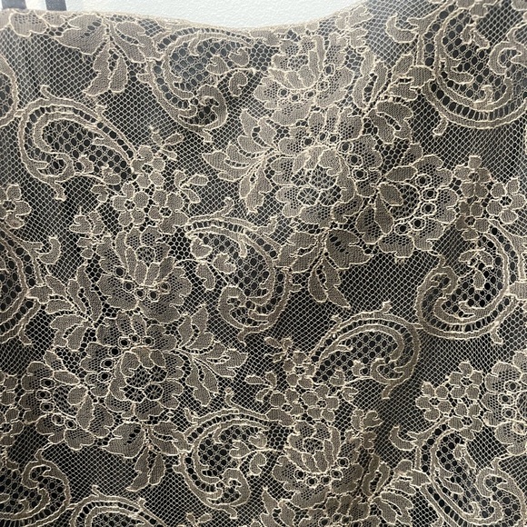 Alberto Biani US 6 Lace Silk Wool y2K Crop Cami Witchy Whimsigoth Fairy Grunge - Picture 3 of 5